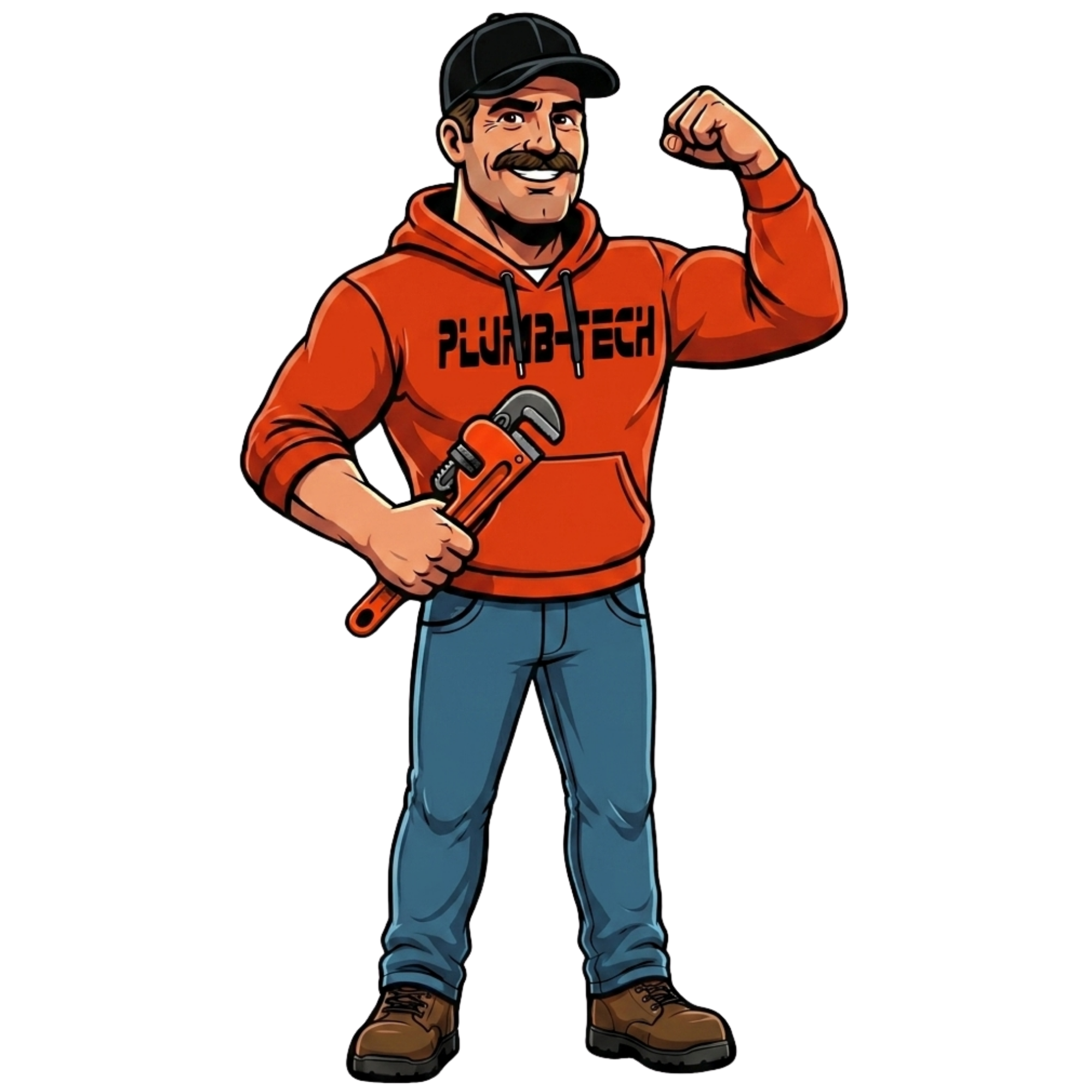 Plumb-Tech mascot