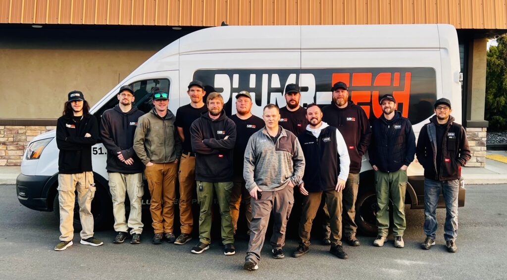 The Plumb-Tech plumbing and HVAC team in Missoula, Montana